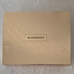 Burberry Luxurious Gold Embossed Box